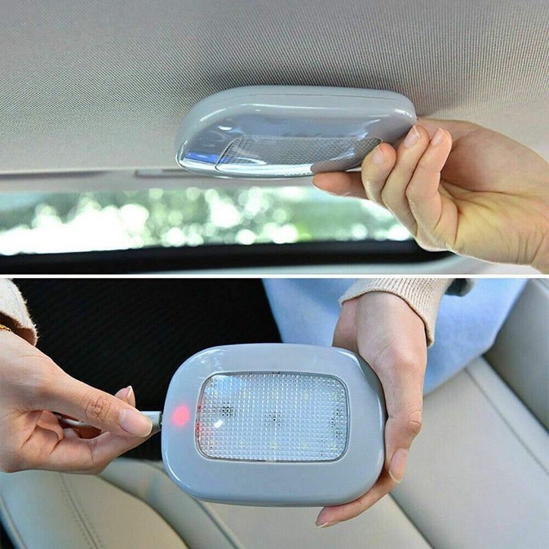 MASO Car Interior Dome Light 10LED Ceiling Roof Lamp 12V USB Rechargeable Reading Lights for Trailer/Van/Yacht/Boat/Caravanï¼ˆBlack+Whiteï¼‰ - Image 3
